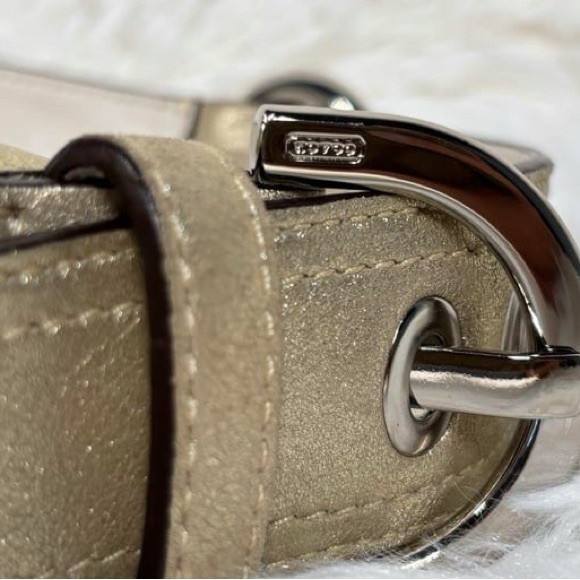 Coach Metallic Gold Hobo Bag - Picture 7 of 10